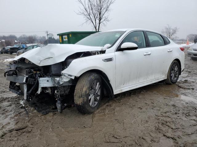 5XXGT4L38LG421485 - 2020 KIA OPTIMA LX WHITE photo 1