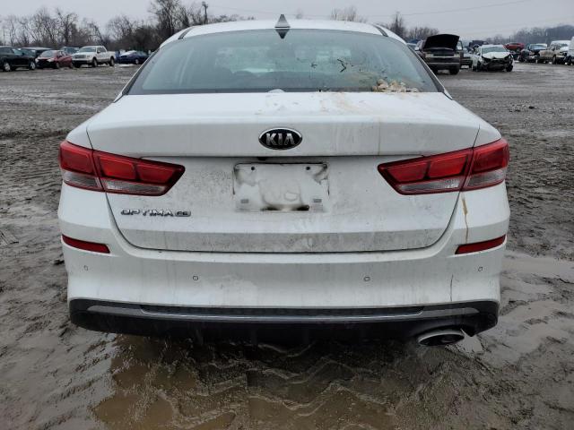 5XXGT4L38LG421485 - 2020 KIA OPTIMA LX WHITE photo 6