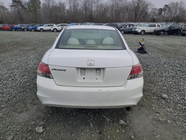 1HGCP26488A055852 - 2008 HONDA ACCORD LXP WHITE photo 6