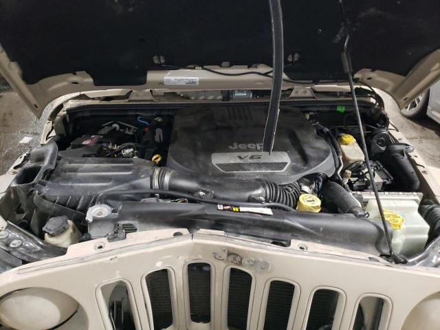 1C4BJWEG1GL317082 - 2016 JEEP WRANGLER U SAHARA TAN photo 11