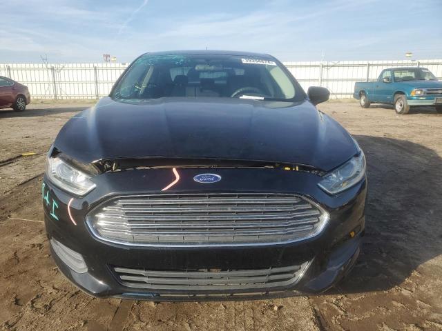 3FA6P0G70GR305605 - 2016 FORD FUSION S BLACK photo 5