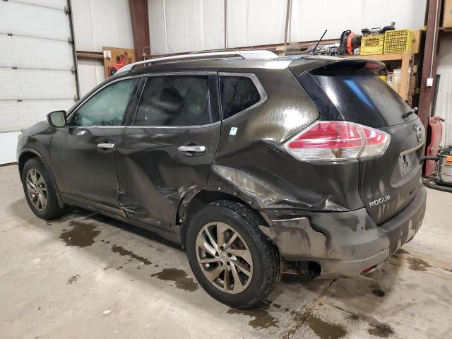 5N1AT2MV5EC797120 - 2014 NISSAN ROGUE S GREEN photo 2