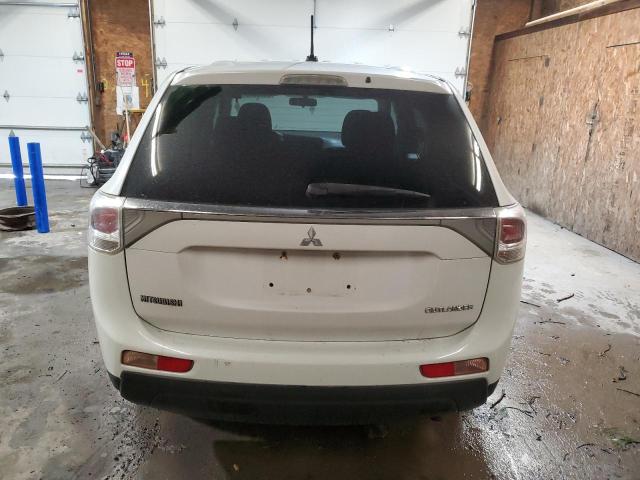 JA4AD2A35EZ005933 - 2014 MITSUBISHI OUTLANDER ES WHITE photo 6