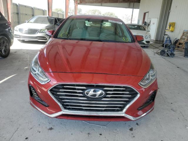 5NPE34AF6JH602848 - 2018 HYUNDAI SONATA SPORT Rot Foto 5