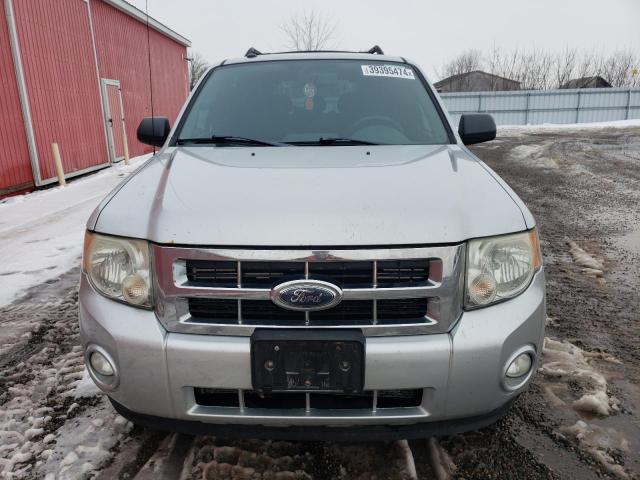 1FMCU03GX9KC24240 - 2009 FORD ESCAPE XLT SILVER photo 5