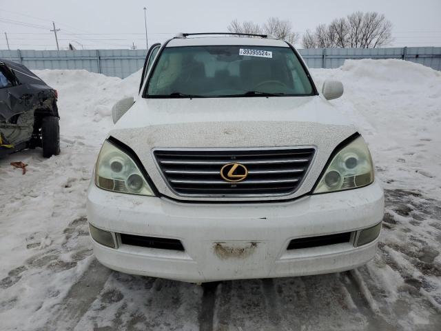 JTJBT20X660115247 - 2006 LEXUS GX 470 WHITE photo 5