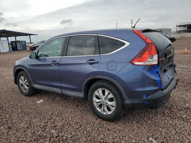 2HKRM3H56EH521960 - 2014 HONDA CR-V EX BLUE photo 2