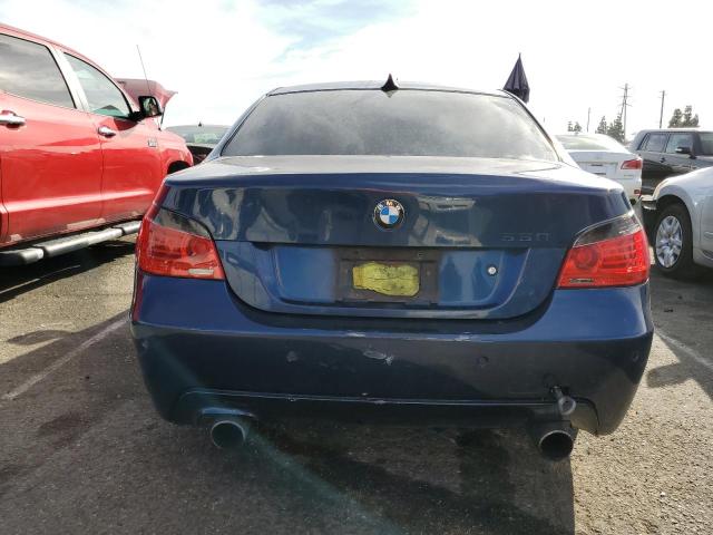 WBANW53598CT51313 - 2008 BMW 550 I BLUE photo 6