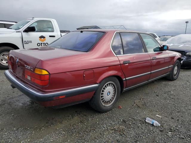 WBAGC4315NDC29663 - 1992 BMW 735 IL RED photo 3