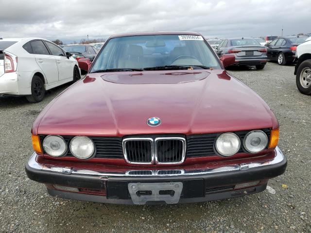 WBAGC4315NDC29663 - 1992 BMW 735 IL RED photo 5