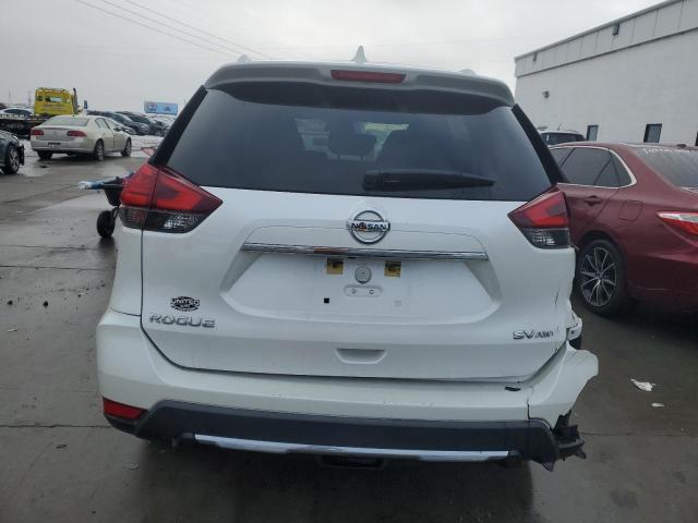 KNMAT2MV4HP614548 - 2017 NISSAN ROGUE S WHITE photo 6