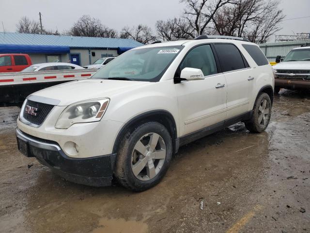 1GKKVRED6BJ401757 - 2011 GMC ACADIA SLT-1 WHITE photo 1