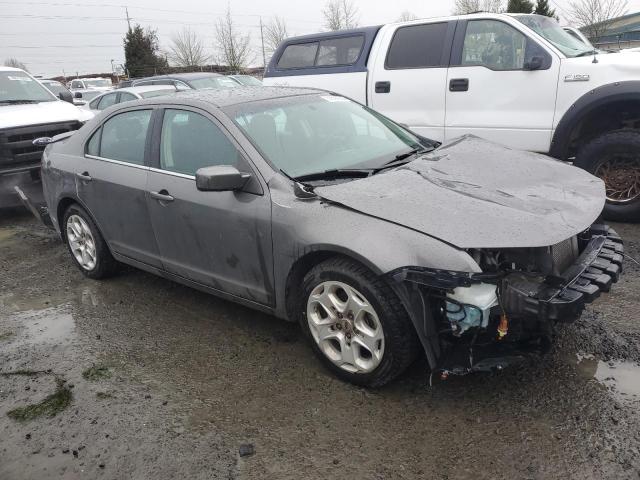 3FAHP0HA9BR121436 - 2011 FORD FUSION SE GRAY photo 4