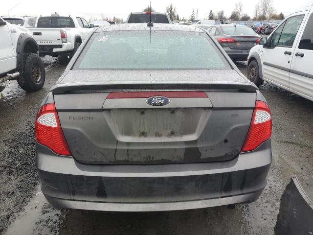 3FAHP0HA9BR121436 - 2011 FORD FUSION SE GRAY photo 6