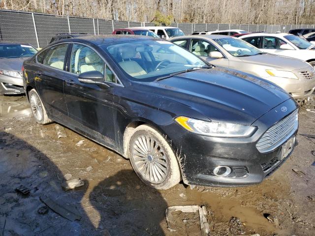 3FA6P0D91ER322920 - 2014 FORD FUSION TITANIUM CHARCOAL photo 4