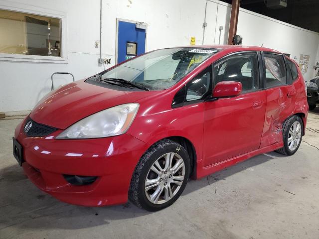 JHMGE8H44AC013581 - 2010 HONDA FIT SPORT RED photo 1