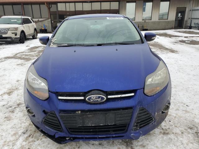 1FADP3N21DL288128 - 2013 FORD FOCUS TITANIUM BLUE photo 5