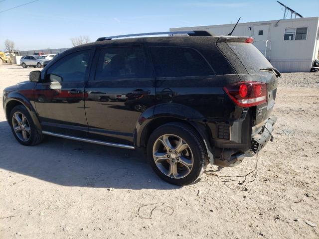 3C4PDDGG9HT610166 - 2017 DODGE JOURNEY CROSSROAD BLACK photo 2