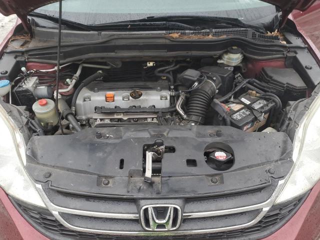 5J6RE3H34AL007200 - 2010 HONDA CR-V LX BURGUNDY photo 12