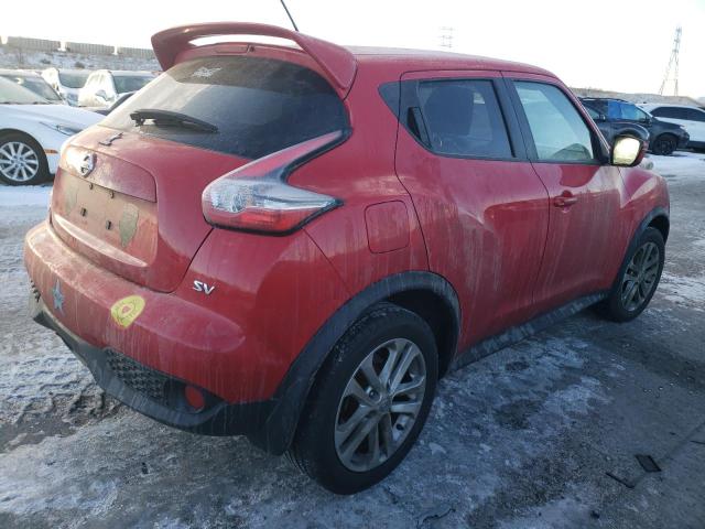 JN8AF5MR5FT500742 - 2015 NISSAN JUKE S RED photo 3