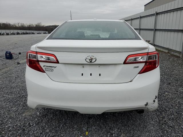 4T1BF1FKXCU510628 - 2012 TOYOTA CAMRY BASE WHITE photo 6