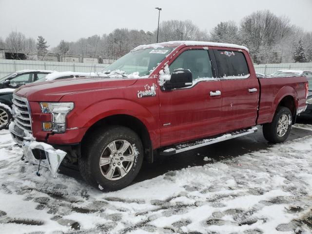 1FTFW1EG4HFB57219 - 2017 FORD F150 SUPERCREW RED photo 1