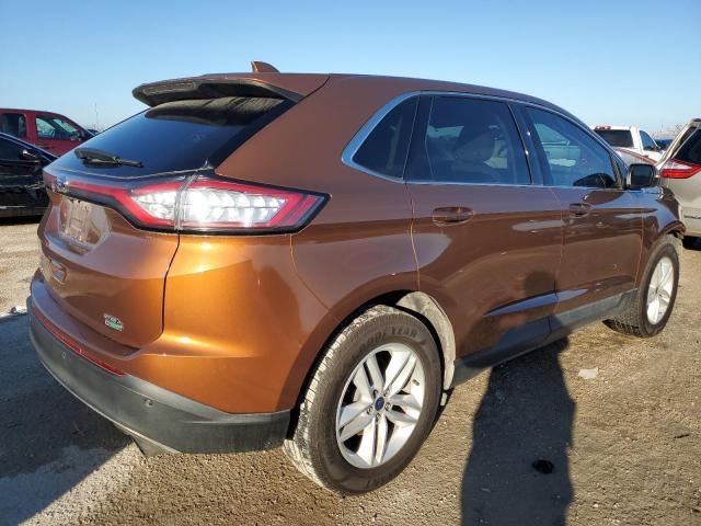 2FMPK3J92HBC54449 - 2017 FORD EDGE SEL ORANGE photo 3