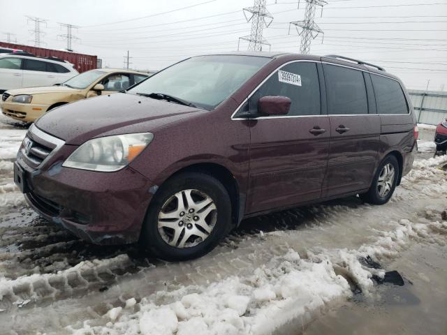 5FNRL38667B422794 - 2007 HONDA ODYSSEY EXL BURGUNDY photo 1