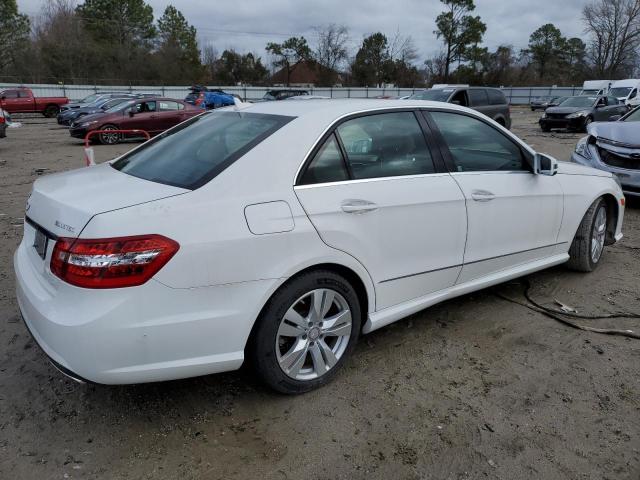 WDDHF2EB9DA743687 - 2013 MERCEDES-BENZ E 350 BLUETEC WHITE photo 3