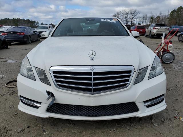 WDDHF2EB9DA743687 - 2013 MERCEDES-BENZ E 350 BLUETEC WHITE photo 5