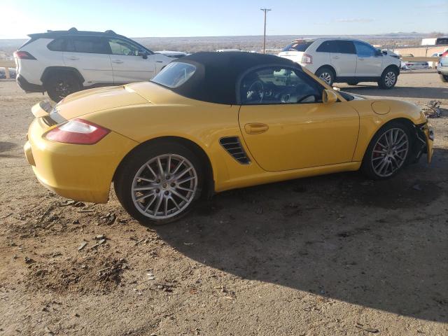 WP0CB29875S730091 - 2005 PORSCHE BOXSTER S YELLOW photo 3