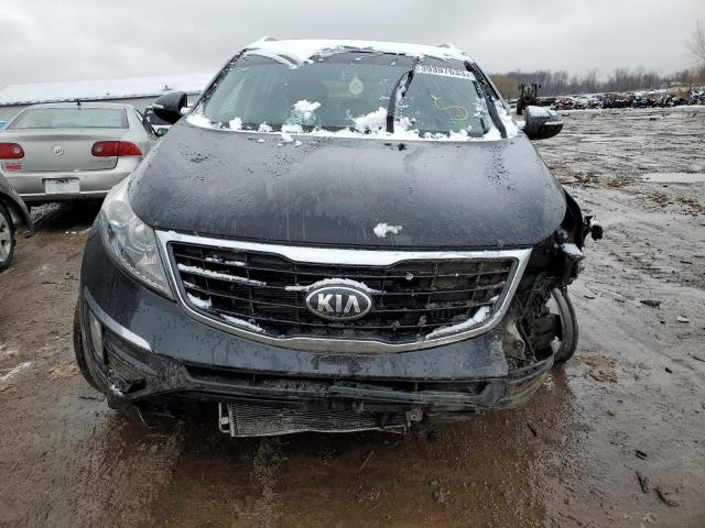 KNDPCCA66E7628895 - 2014 KIA SPORTAGE SX BLACK photo 5