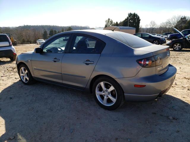 JM1BK323451244165 - 2005 MAZDA 3 S GRAY photo 2