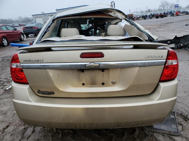 1G1ZU53846F182410 - 2006 CHEVROLET MALIBU LTZ GOLD photo 6