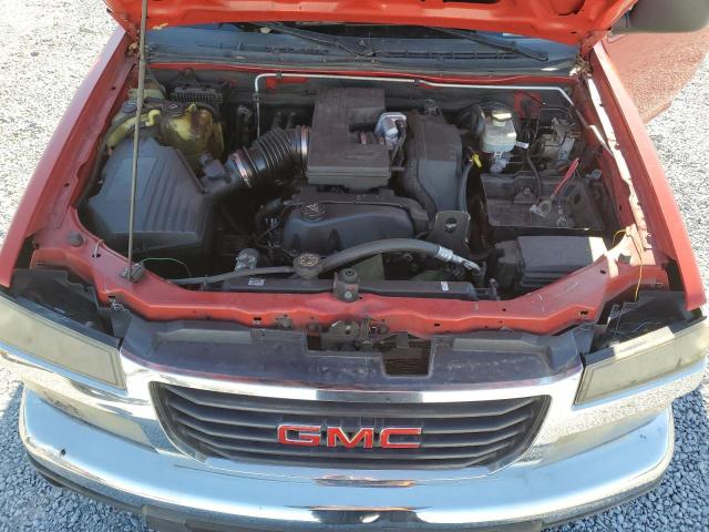 1GTDS136758157633 - 2005 GMC CANYON RED photo 11