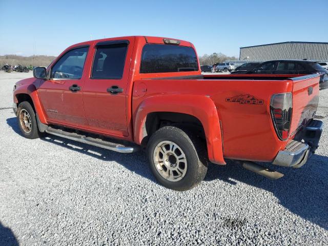 1GTDS136758157633 - 2005 GMC CANYON RED photo 2