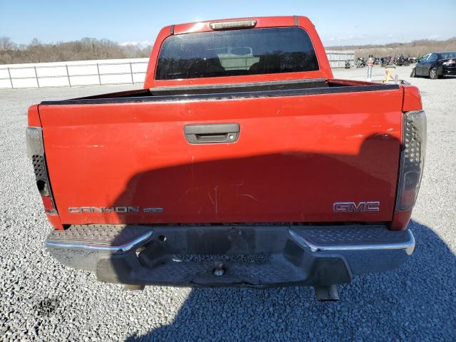 1GTDS136758157633 - 2005 GMC CANYON RED photo 6