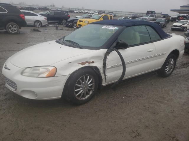 1C3EL65R52N286817 - 2002 CHRYSLER SEBRING LIMITED WHITE photo 1