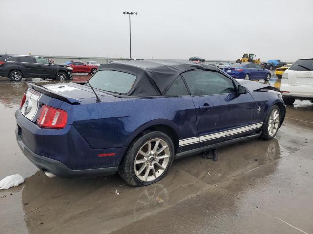 1ZVBP8EM4B5125102 - 2011 FORD MUSTANG BLUE photo 3