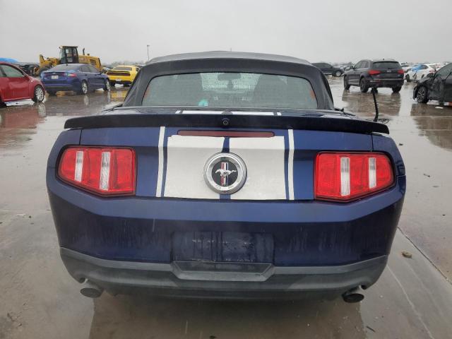 1ZVBP8EM4B5125102 - 2011 FORD MUSTANG BLUE photo 6