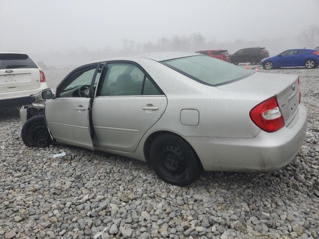 4T1BE32K03U731319 - 2003 TOYOTA CAMRY LE SILVER photo 2