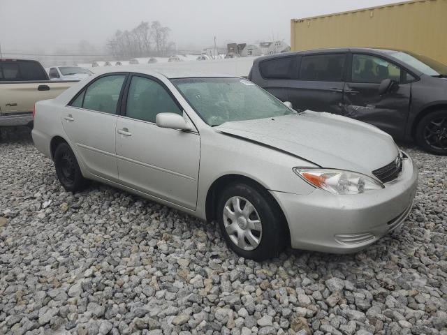 4T1BE32K03U731319 - 2003 TOYOTA CAMRY LE SILVER photo 4