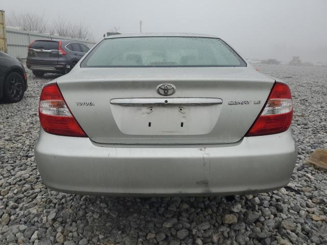 4T1BE32K03U731319 - 2003 TOYOTA CAMRY LE SILVER photo 6