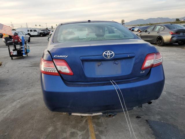 4T1BF3EK7AU524481 - 2010 TOYOTA CAMRY BASE BLUE photo 6