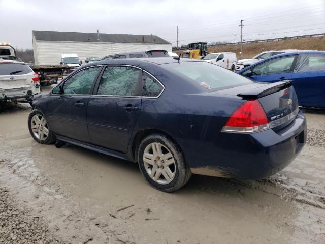 2G1WB5EN0A1229041 - 2010 CHEVROLET IMPALA LT BLUE photo 2