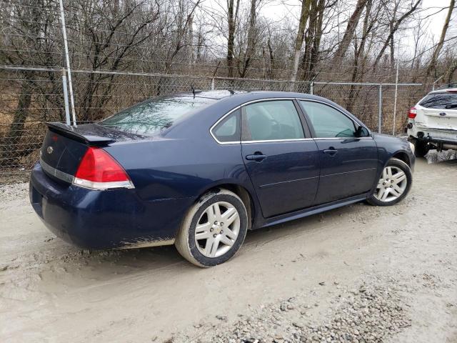 2G1WB5EN0A1229041 - 2010 CHEVROLET IMPALA LT BLUE photo 3