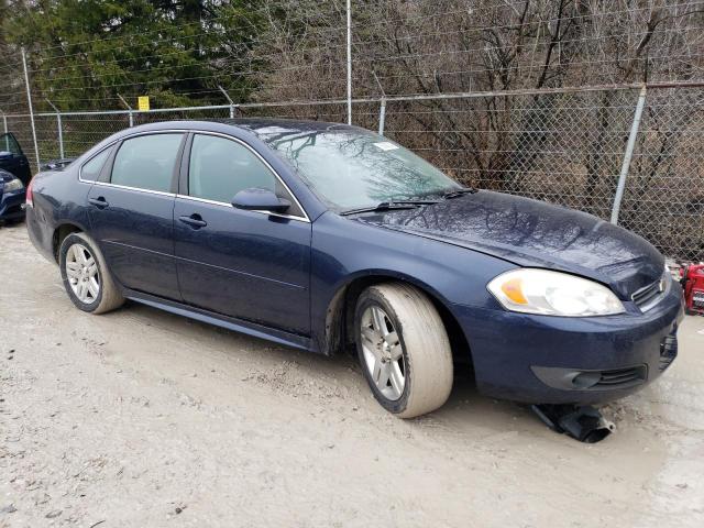 2G1WB5EN0A1229041 - 2010 CHEVROLET IMPALA LT BLUE photo 4