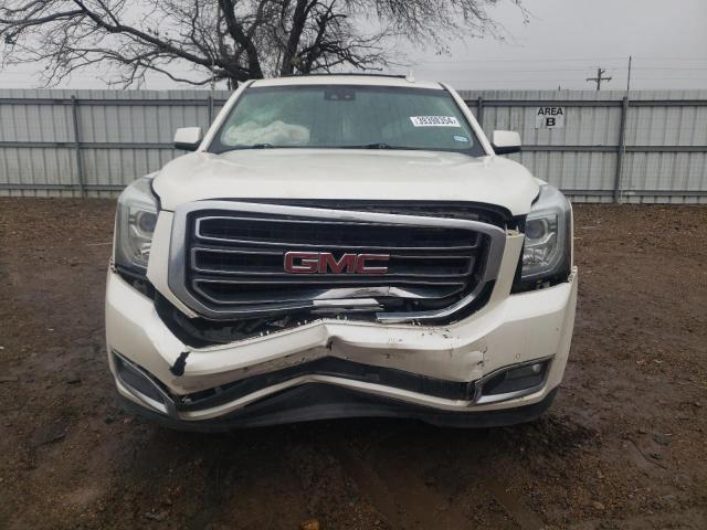 1GKS1BKC4FR651262 - 2015 GMC YUKON SLT WHITE photo 5