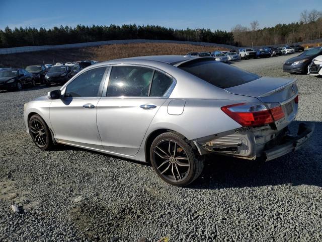 1HGCR2F83FA154699 - 2015 HONDA ACCORD EXL SILVER photo 2