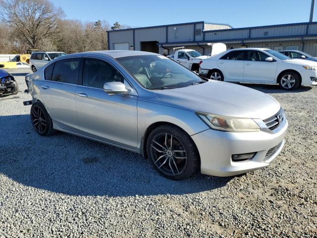 1HGCR2F83FA154699 - 2015 HONDA ACCORD EXL SILVER photo 4